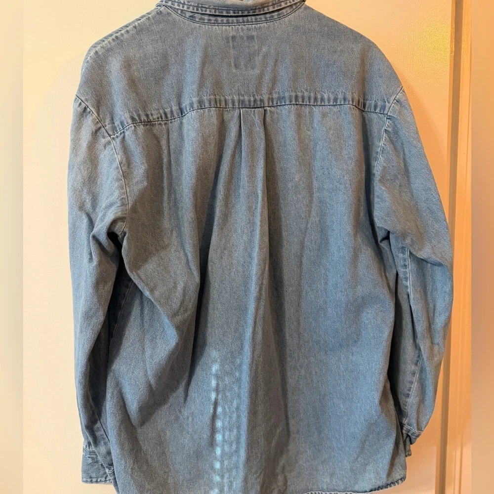 Dickies Light Blue Denim Shirt - Picture 5 of 5